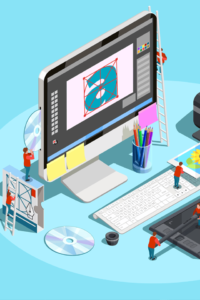 graphics web design and development